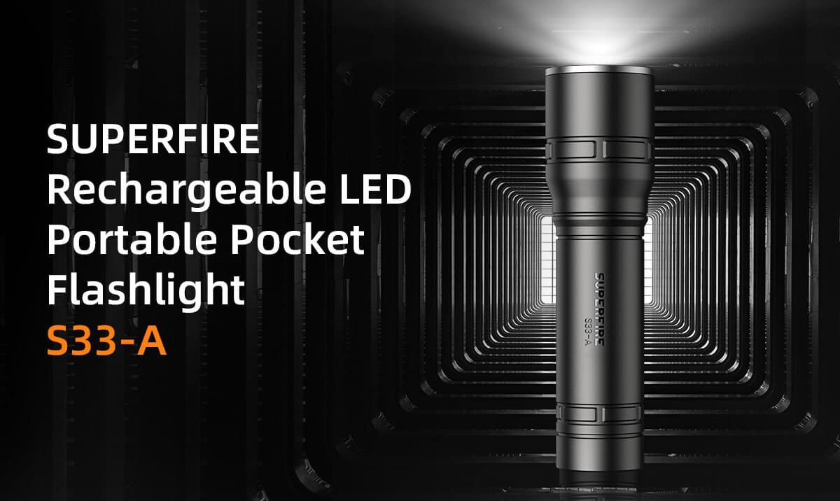 SUPERFIRE S33-A mini flashlight
