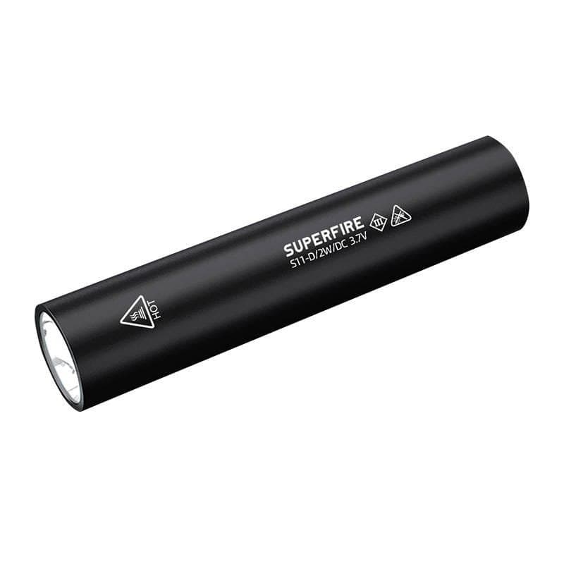 Mini flashlight Superfire S11-X 700lm USB Black