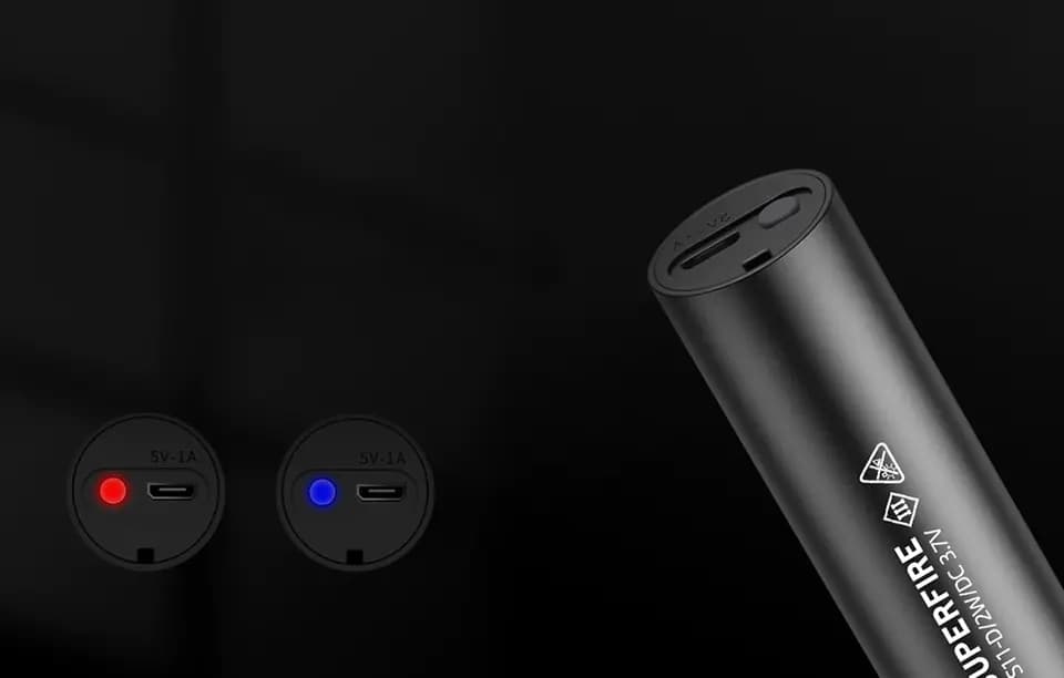 Superfire S11-D Flashlight, 135lm, USB Thumbnail 8