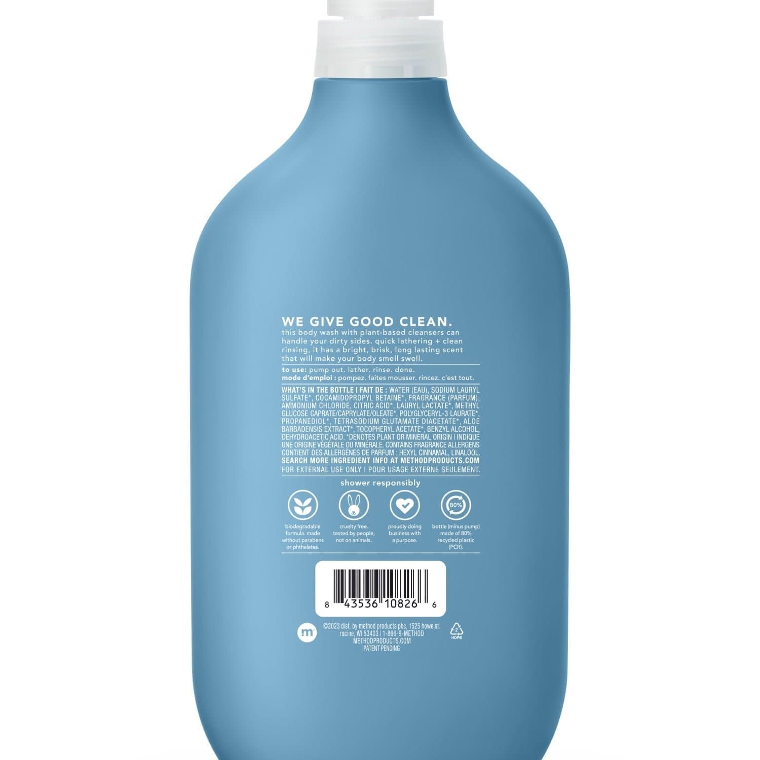 Method Simply Nourish Body Wash – Hydrating Care for Your Skin Thumbnail 2