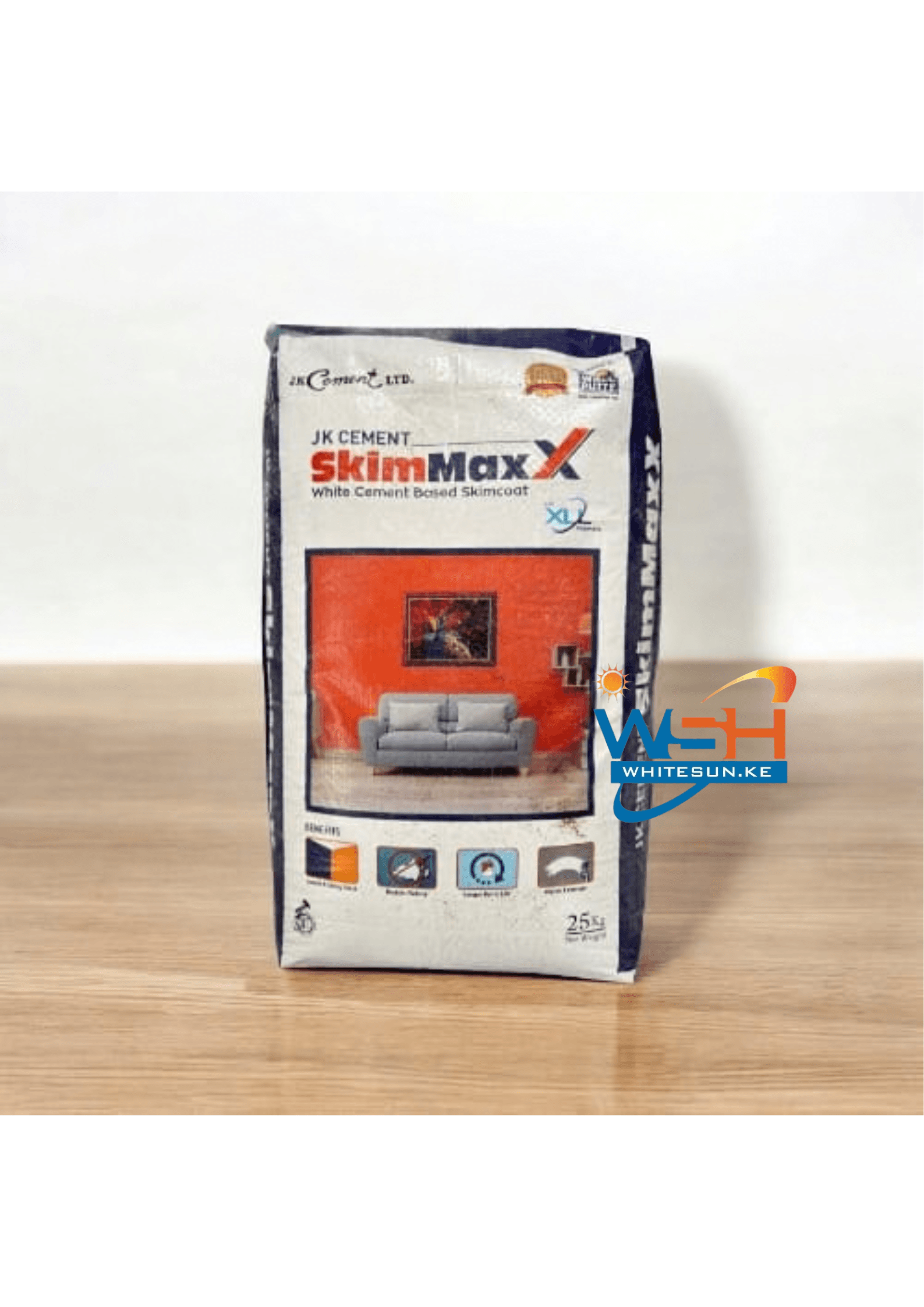 JK Skim Coat Filler Skimmax 25Kg