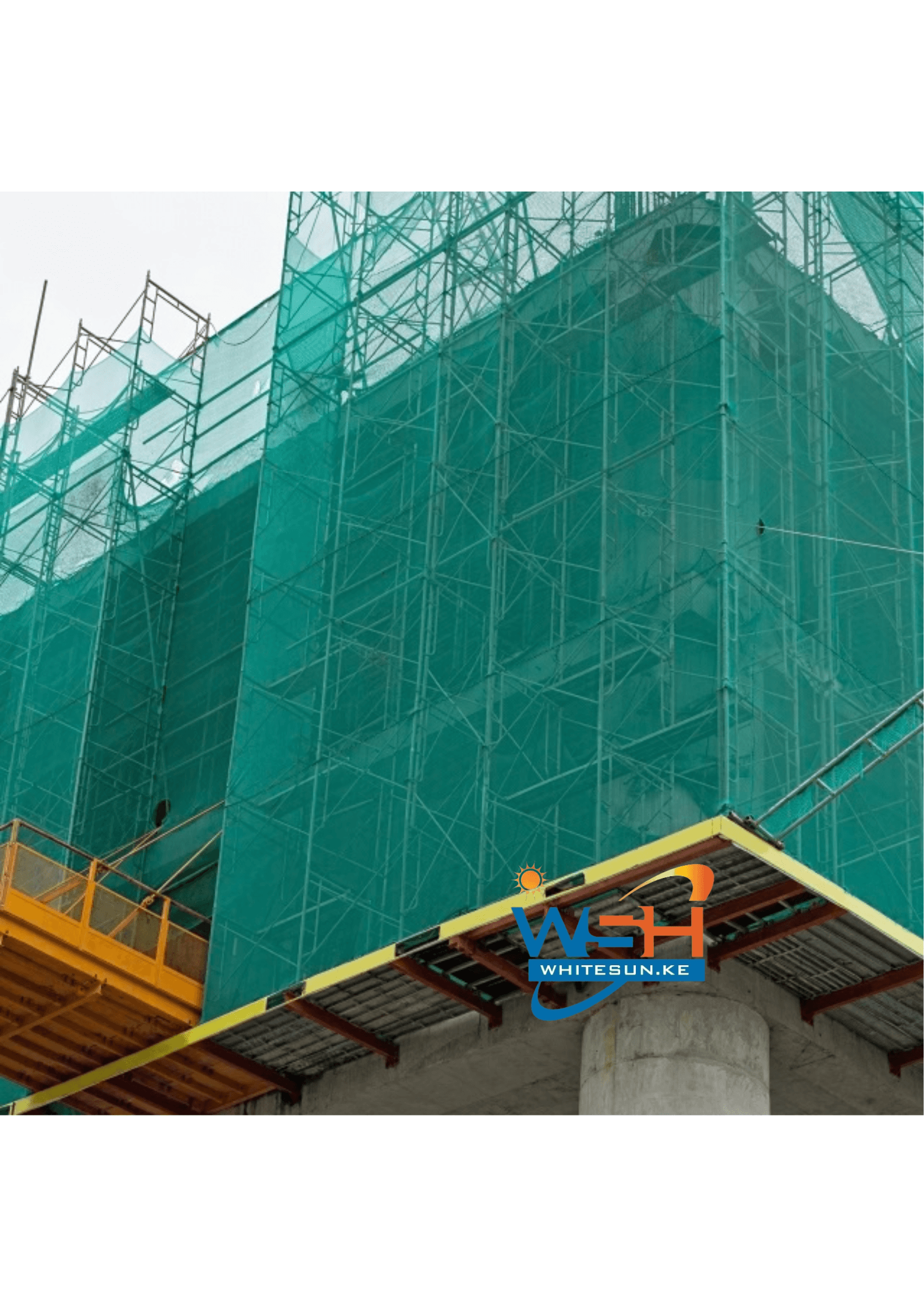 Construction Safety Net 3mx50m Gauge 60gsm
