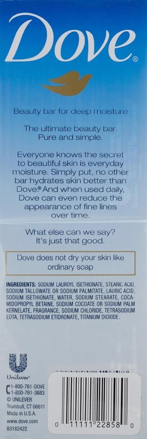Dove White Beauty Bar soap 16pcs Thumbnail 9