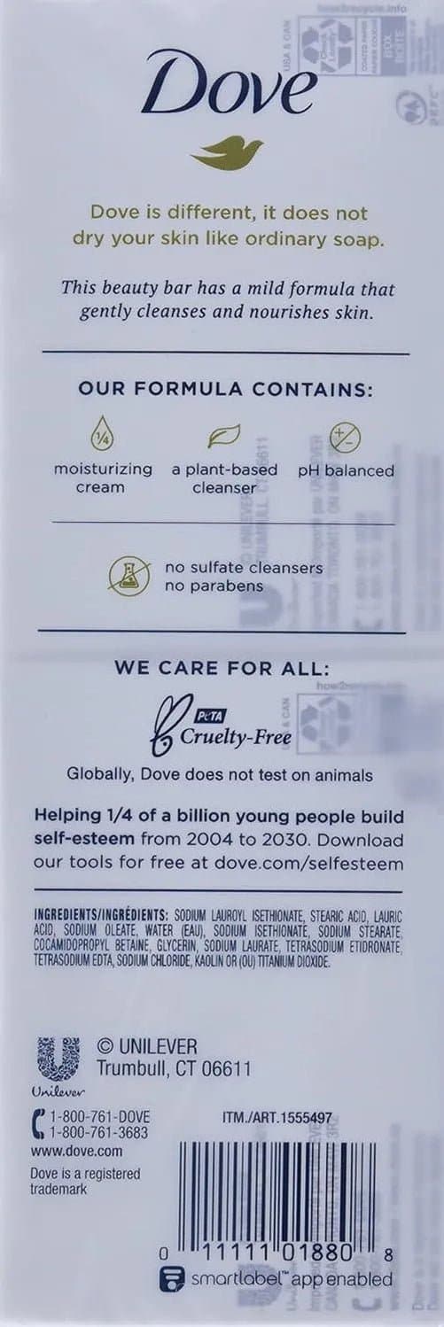 Dove Sensitive Skin Soap 16 pack