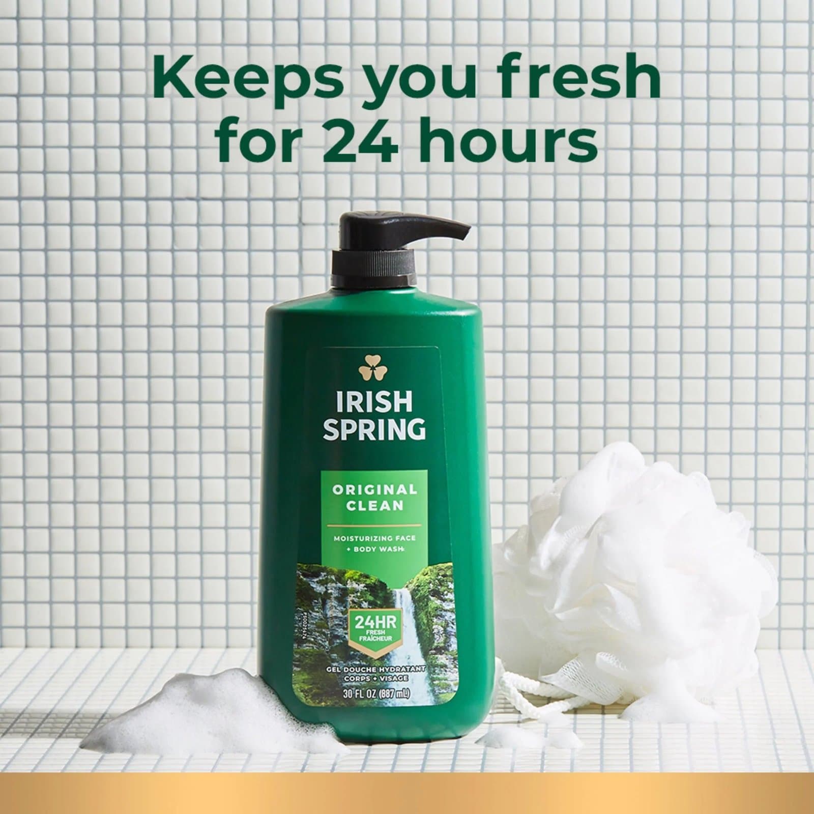 Irish Spring Body Wash , Original Clean Thumbnail 3
