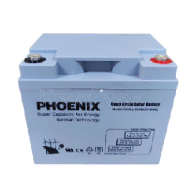 Sealed Maintenance Free Battery 12V-40Ah Phoenix/Sunpower