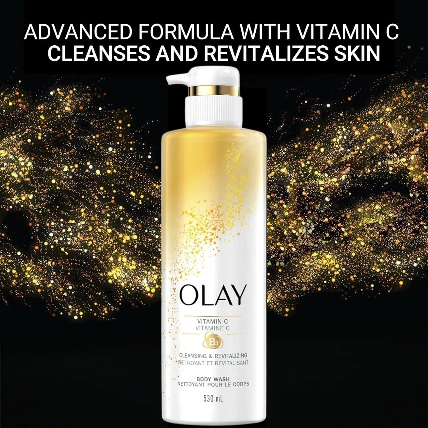 Olay Body Wash with Vitamin C and Vitamin B3 Complex, 591 mL 4pack Thumbnail 4