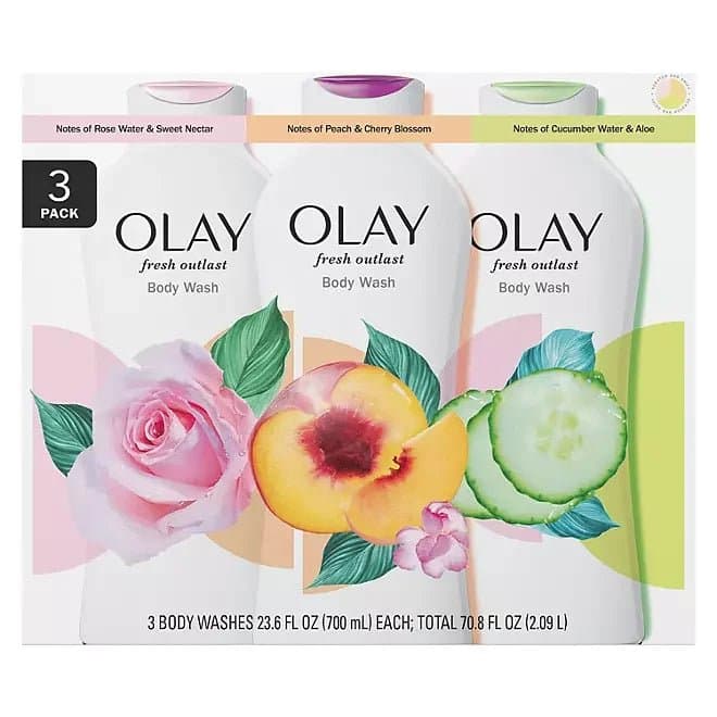 Olay Fresh Outlast Body Wash with Vitamin B3 Complex 3pack Thumbnail 4