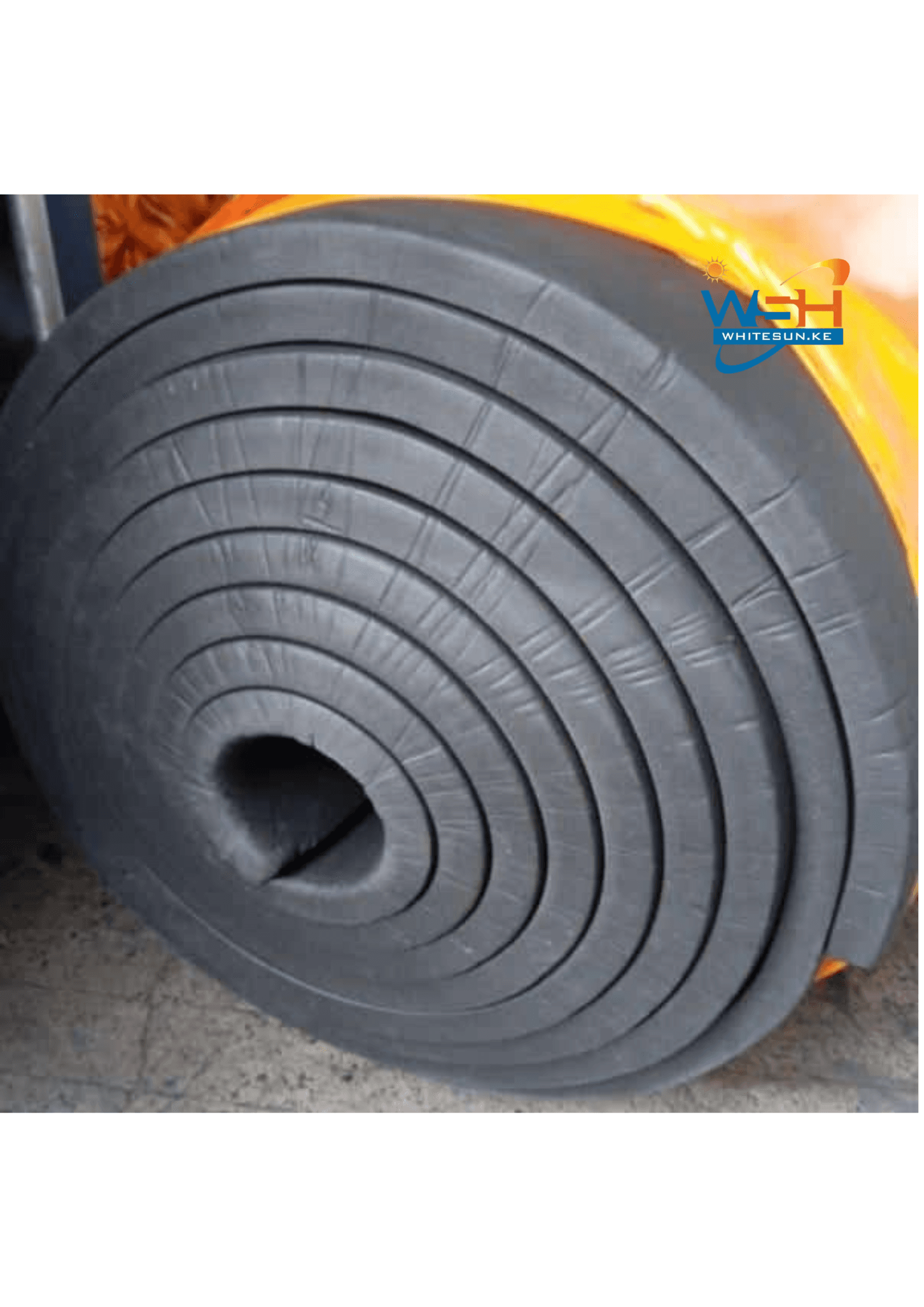 Armaflex Rubber Insulation Sheet -Armaflex Without Foil, 14m*1m*13mm (1/2")