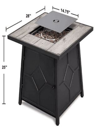 Propane fire pit table Thumbnail 2