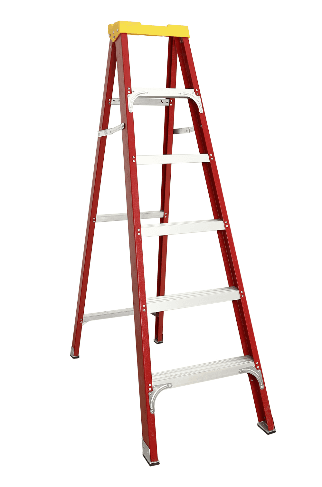FIBERGLASS A TYPE STEP LADDER STEPS:5+1 STEP STEP DISTANCE:30CM OPEN SIZE:180*91*56CM FOLDING SIZE:185*35/56*18CM NW.:8.6KG PACKAGE:1PCS WITH ONE BAG, PACKING SIZE:185*35/56*18CM MAX LOAD:150KGS INSULATION:35KV MATERIAL:FIBERGLASS FRAME+ALUMINIUM STEP+TOP PLASTIC TOOLS TRAY