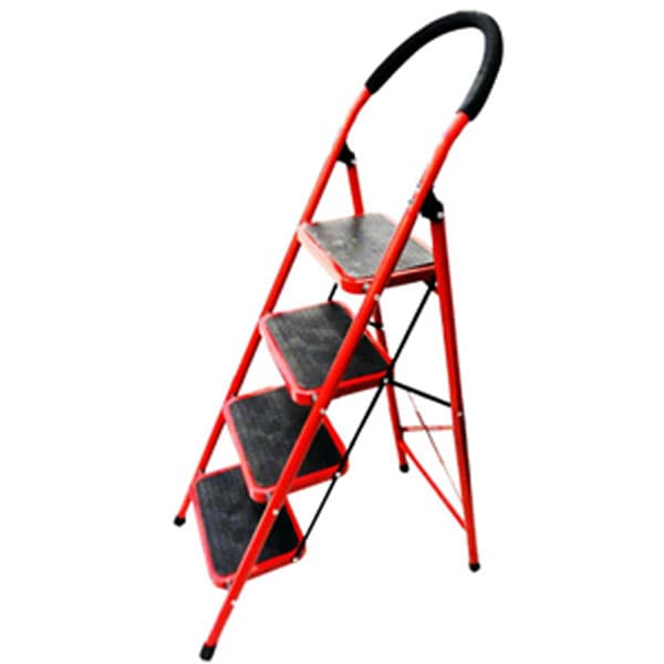 Classic Step Domestic Ladder 4 Step With Platform, Aluminum, Size – H 172cm Thumbnail 2