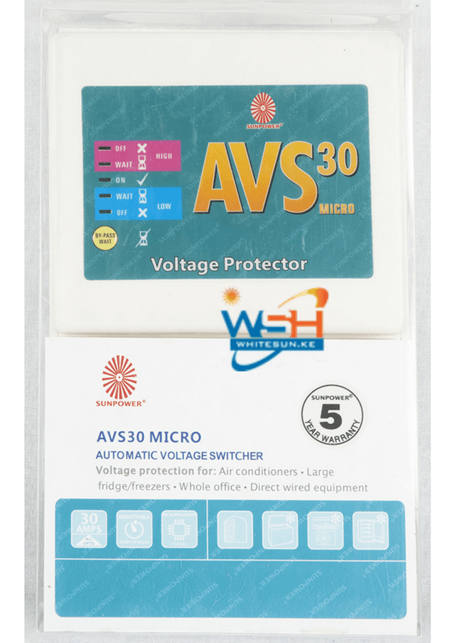 avs30-with-5-led-light-with-bypass-switch-on-blister-pack-sunpower