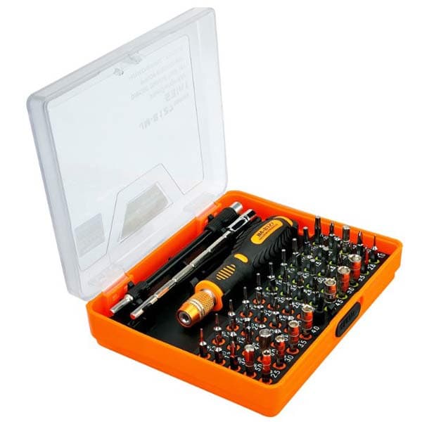53 in 1 Professional Screwdriver Toolkit In Yellow Box, Jakemy