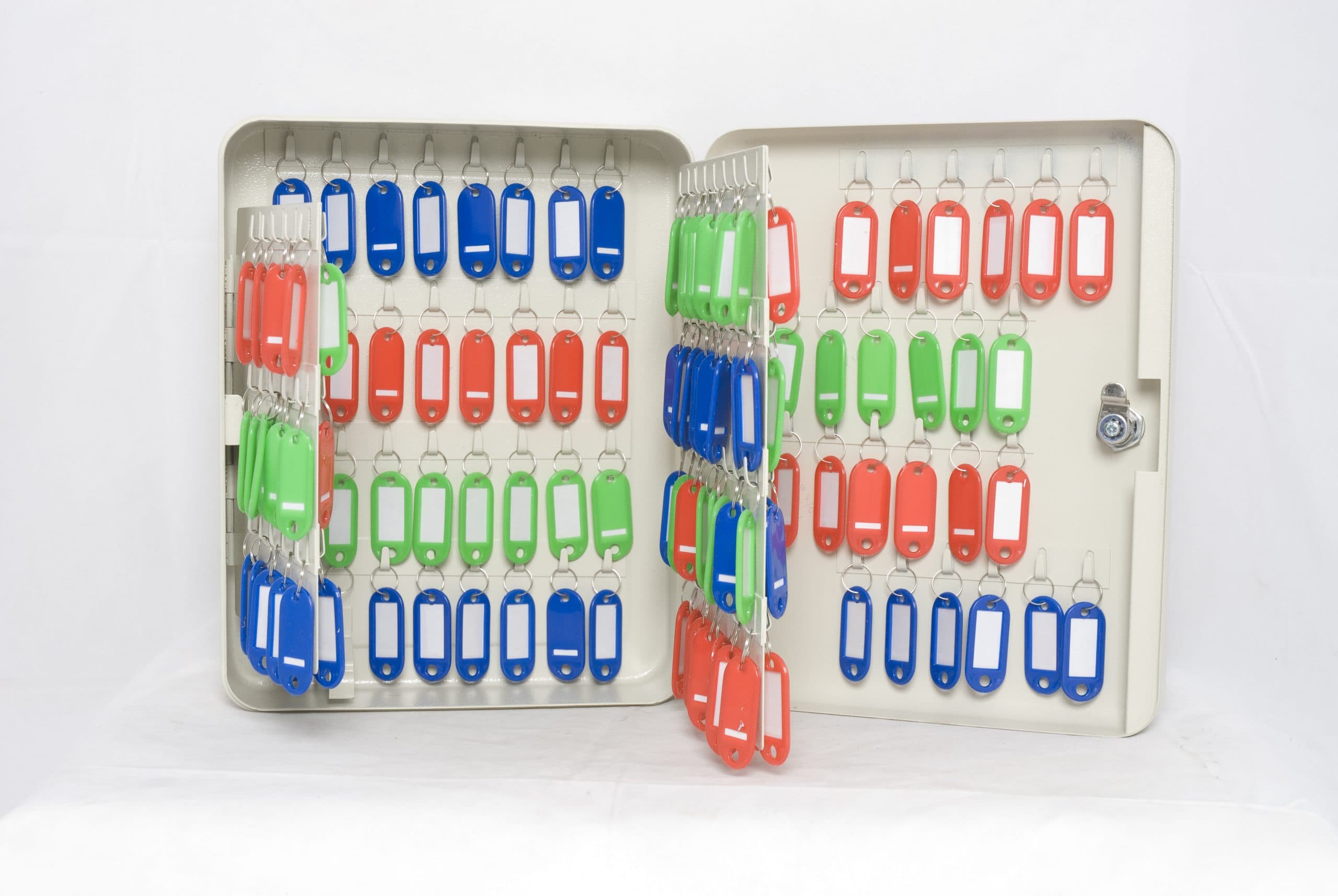 Key Cabinet With Key Tags 150Keys Grey