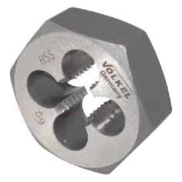 Volkel Hexagon Die Nut Hss Din 382 Mf 8X1.0