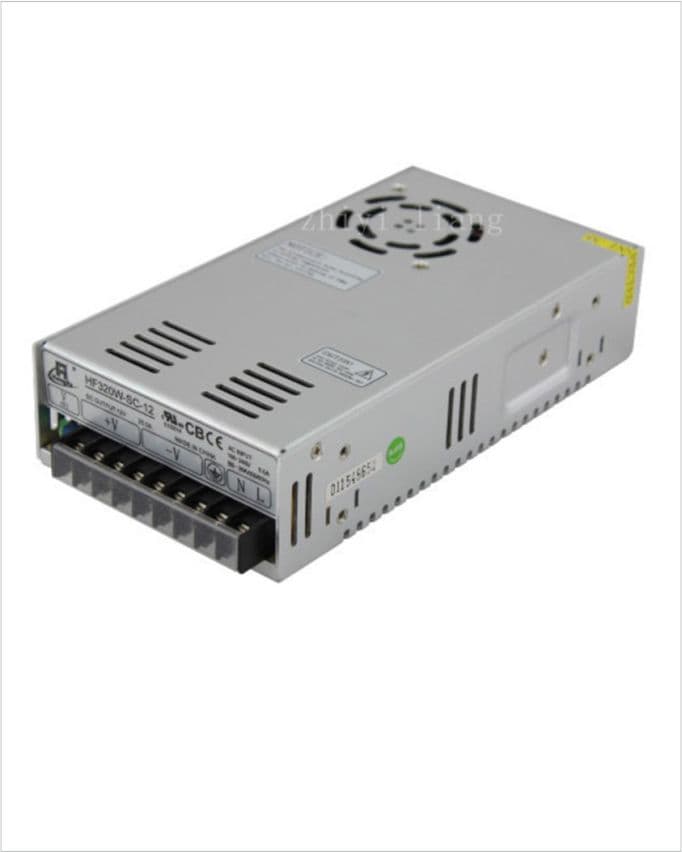 Power Supply Ac220V-Dc12V, 5Amp Metal Casing Semiregulated