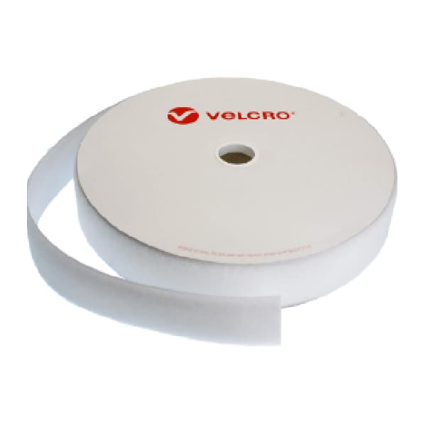 Velcro Loop (Female / Hairy Side), White, 50Mm Width, Per Metre, Self Adhesive By...