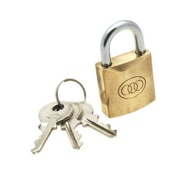 padlock-with-3-keys-tri-circle