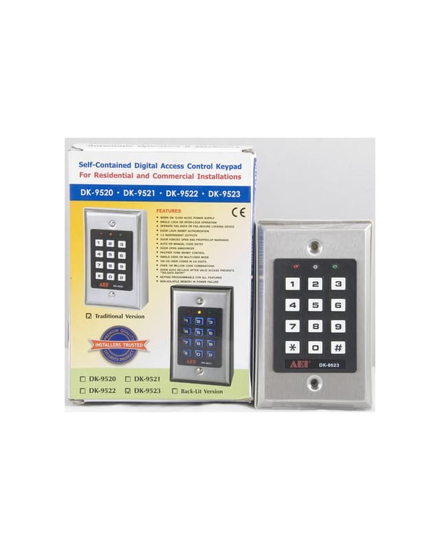 access-keypad-ac-dc-self-contained-steel-plate-single-relay-100user