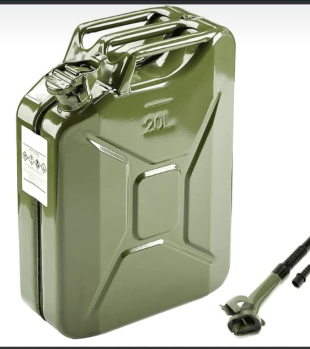 Metallic Jerry Can