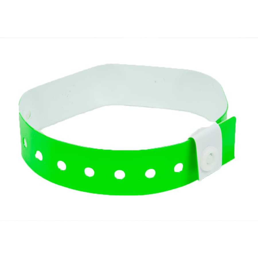 L SHAPED VINYL WRISTBANDS NEON Thumbnail 4