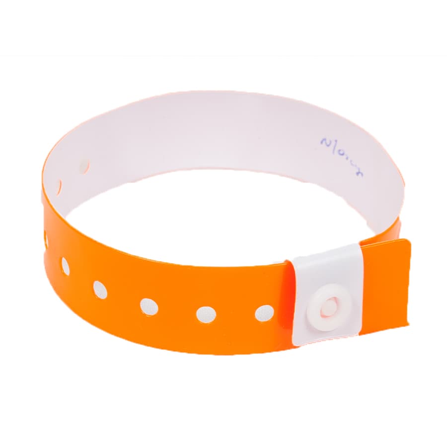 L SHAPED VINYL WRISTBANDS NEON Thumbnail 3