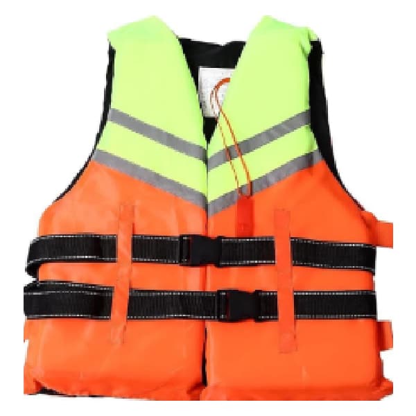 multi-colored-orange-green-life-vest-buoyancy-max-weight-100kg-chest-110cm