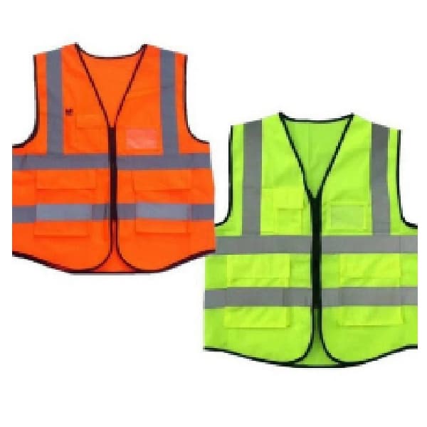 high-visibility-vest-with-two-bottom-pockets-orange-green-120gsm-high-reflective