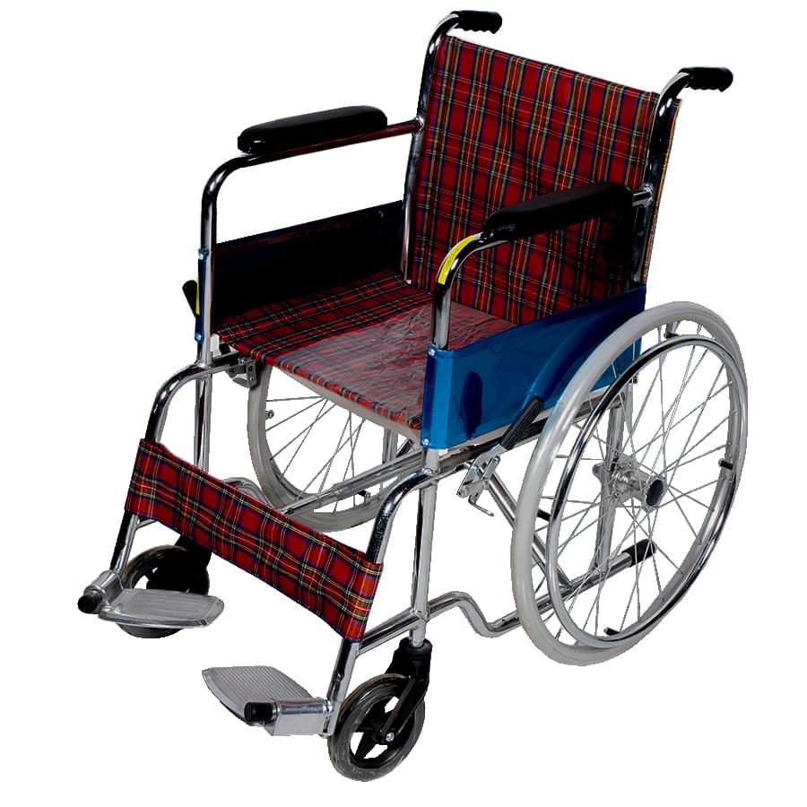 Aluminium Wheelchair for Adult FS869LJ-46 – Lightweight, Durable & Comfortable Mobility Thumbnail 2