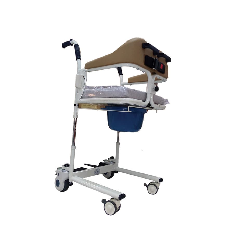Moving Machine Wheelchair, With IV Drip Stand Mounting Bracket Thumbnail 2