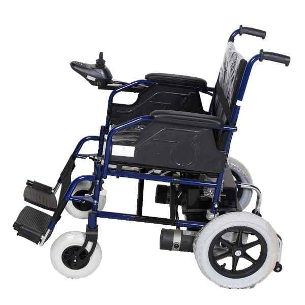 Steel Power Wheelchair For Adult, Acid Battery, Foldable Fs112-46 Thumbnail 2