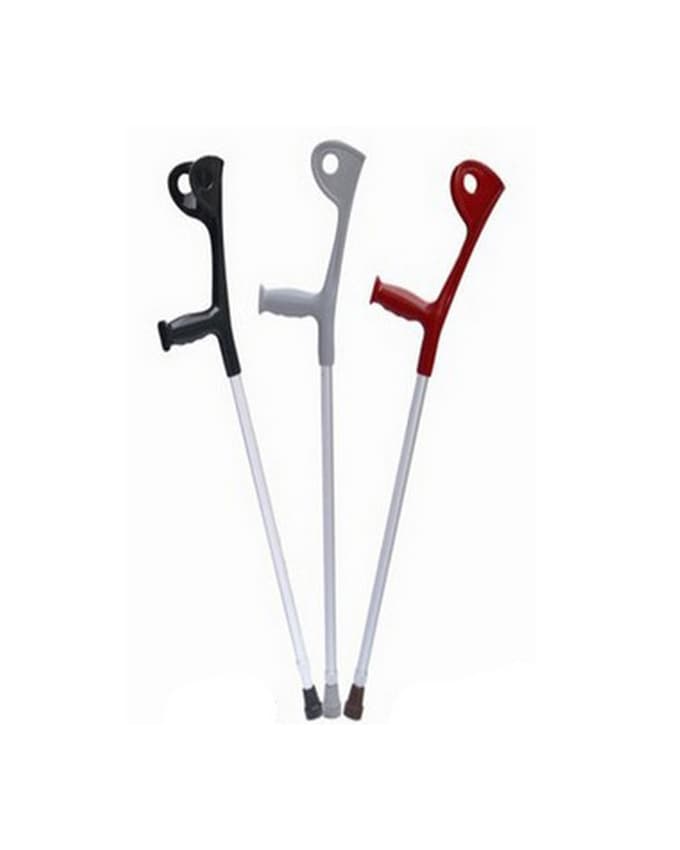 Forearm Crutch, Black Color, Price Per Piece