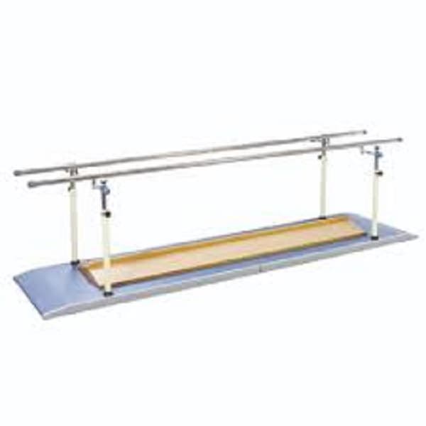 Adjustable Parallel Rehab Bars – 77–103cm Height, 300cm Length