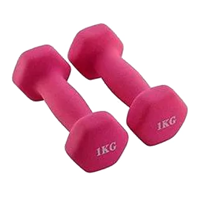 hex-neoprene-dumbbells-2x1kg