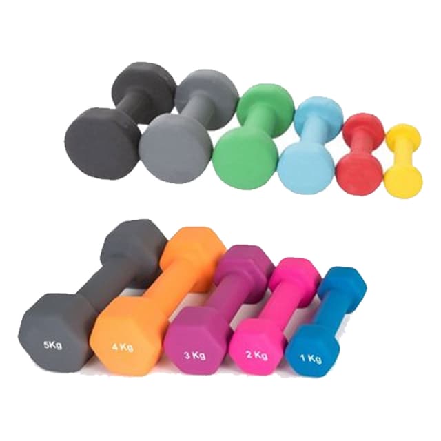 hex-neoprene-dumbbells-2x4kg