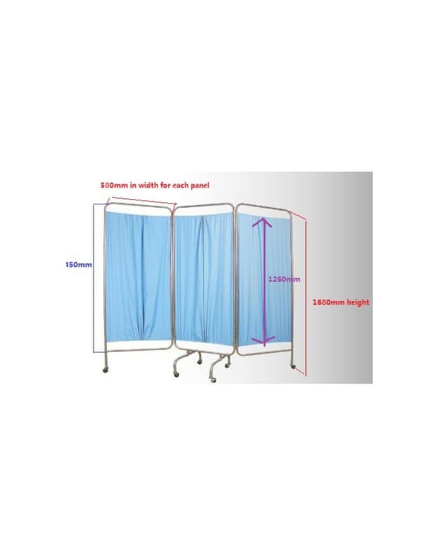stainless-steel-3-panel-ward-screen-1-7m-x-1-68m-fs5605s-privacy-hygiene-portability