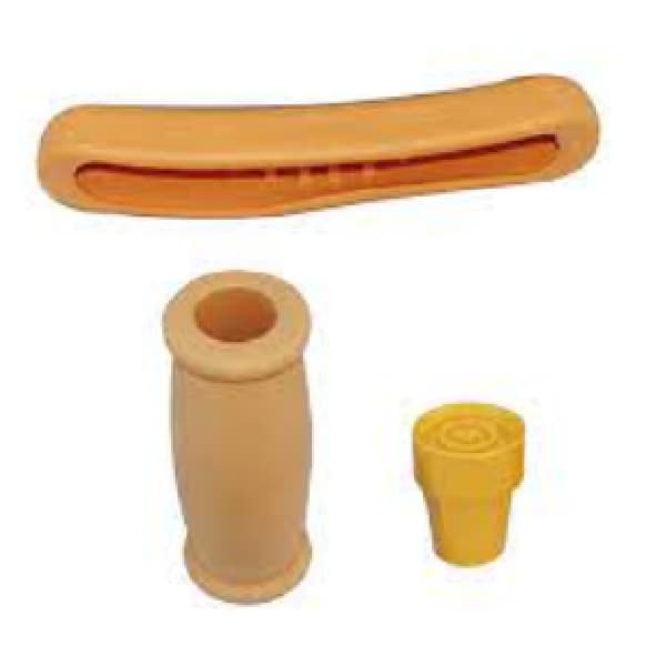 Spare Parts For Underarm Plastic Of Axilliary Crutches Yellow